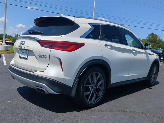 used 2021 INFINITI QX50 car, priced at $29,600