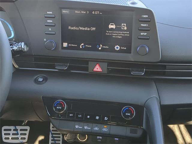 new 2025 Hyundai Elantra car, priced at $23,420