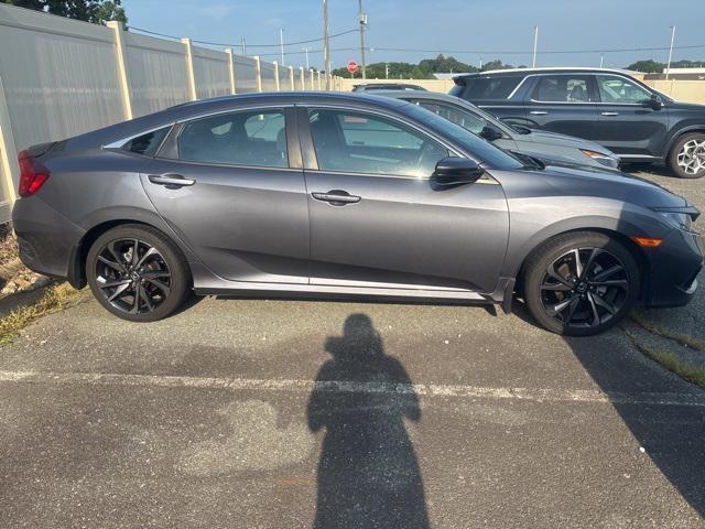 used 2021 Honda Civic car, priced at $19,000