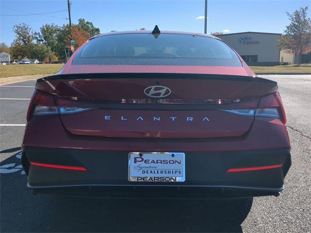 new 2025 Hyundai Elantra car, priced at $23,910