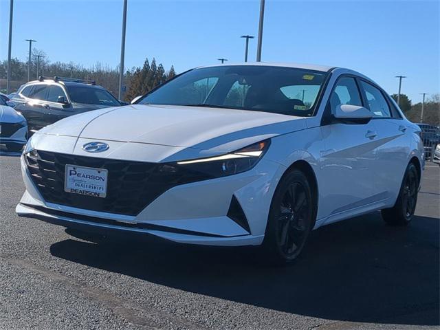 used 2021 Hyundai Elantra car, priced at $18,000