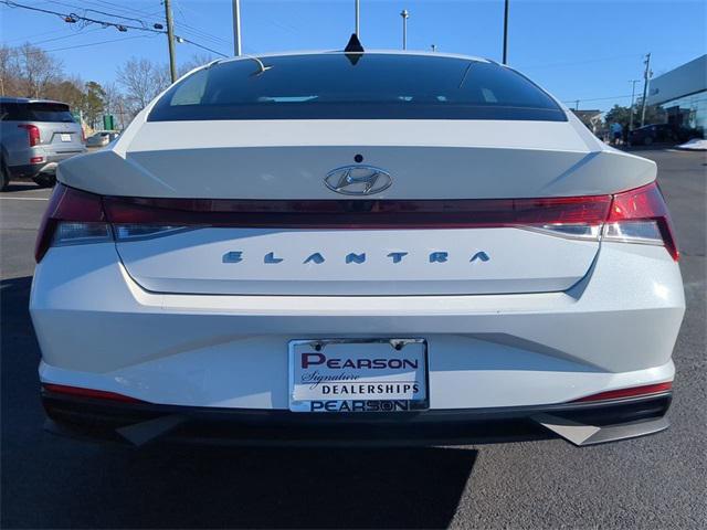 used 2021 Hyundai Elantra car, priced at $18,000