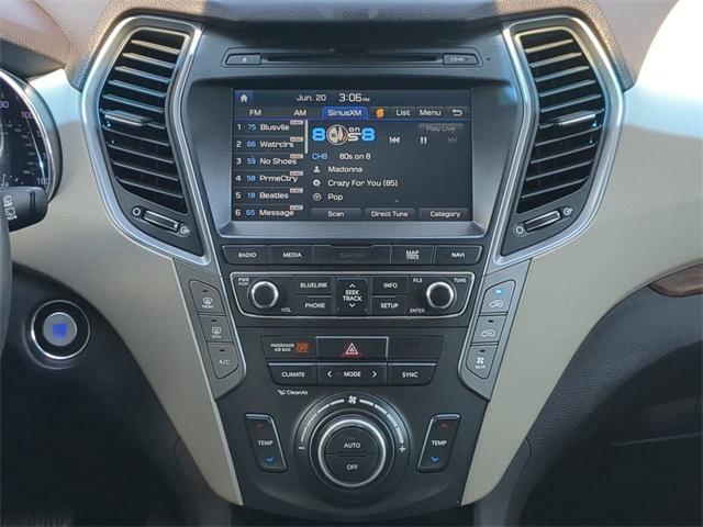 used 2017 Hyundai Santa Fe car, priced at $16,000