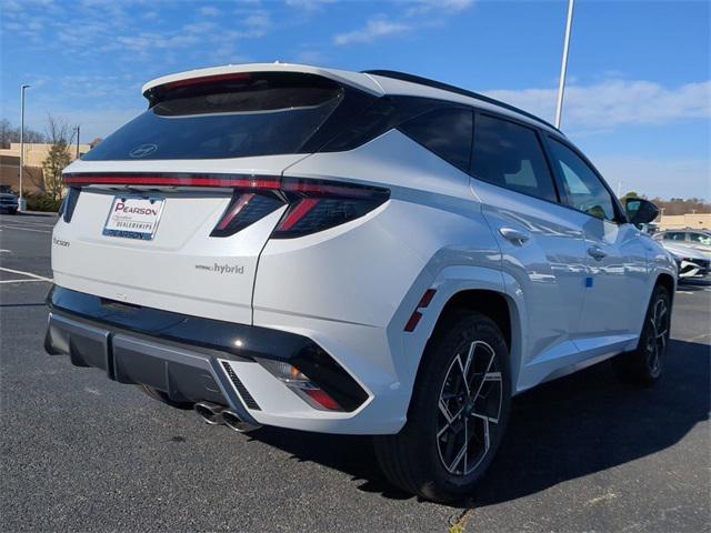 new 2025 Hyundai Tucson Hybrid car, priced at $40,535