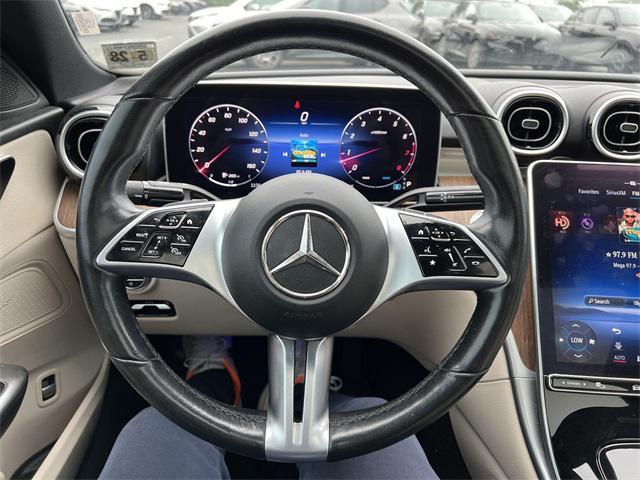 used 2023 Mercedes-Benz C-Class car, priced at $32,795