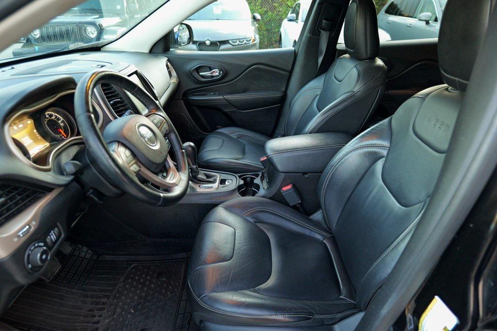 used 2017 Jeep Cherokee car, priced at $11,214