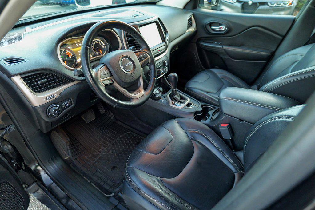 used 2017 Jeep Cherokee car, priced at $10,440