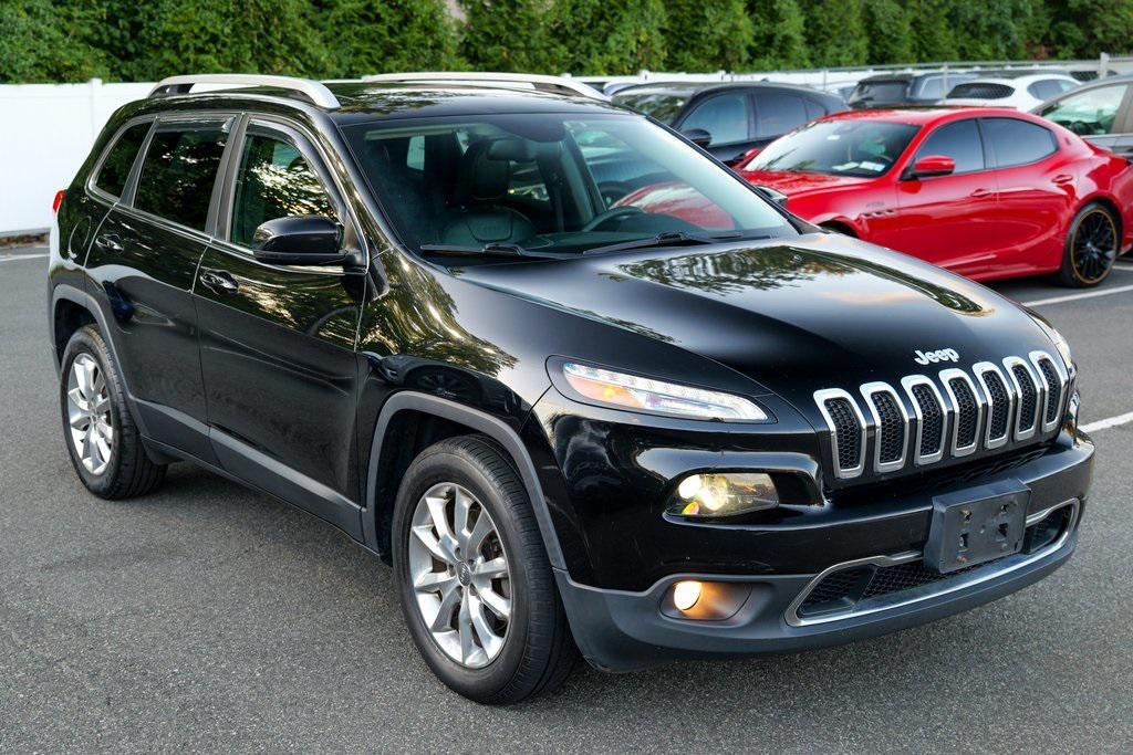 used 2017 Jeep Cherokee car, priced at $11,214