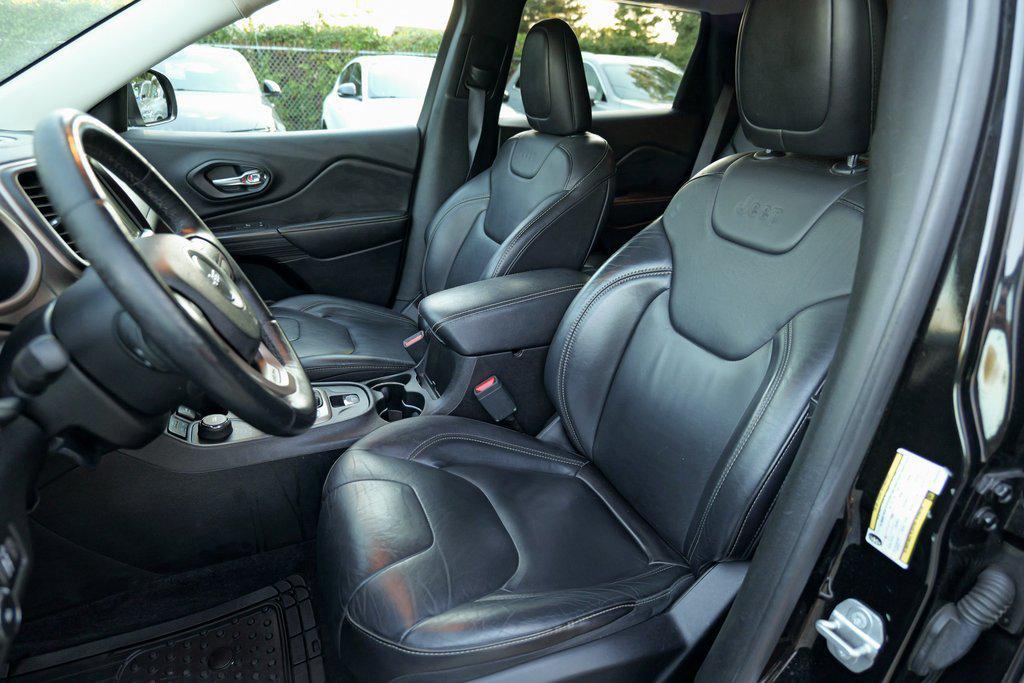 used 2017 Jeep Cherokee car, priced at $10,440