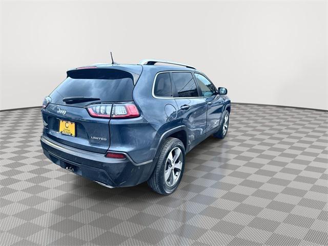 used 2021 Jeep Cherokee car, priced at $20,569