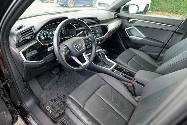 used 2022 Audi Q3 car, priced at $18,495