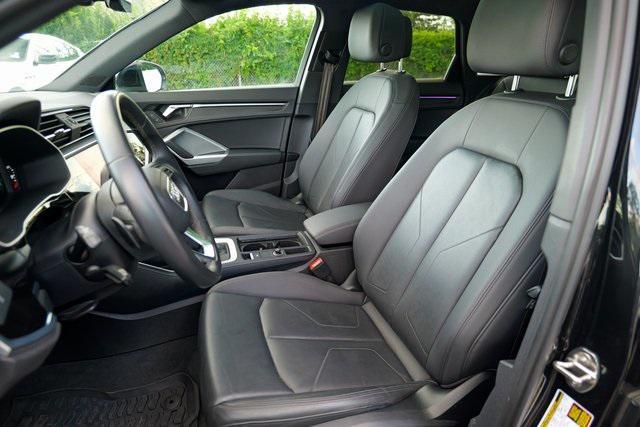 used 2022 Audi Q3 car, priced at $18,495
