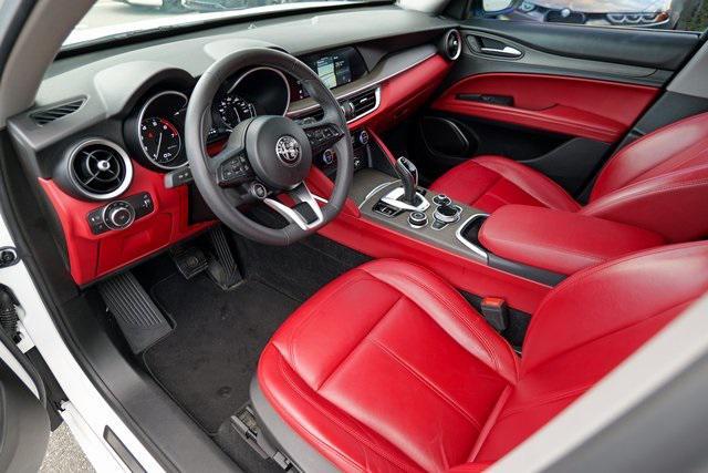 used 2021 Alfa Romeo Stelvio car, priced at $23,692