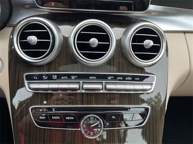 used 2018 Mercedes-Benz C-Class car, priced at $13,991
