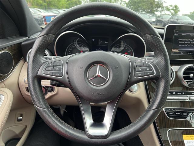 used 2018 Mercedes-Benz C-Class car, priced at $13,991