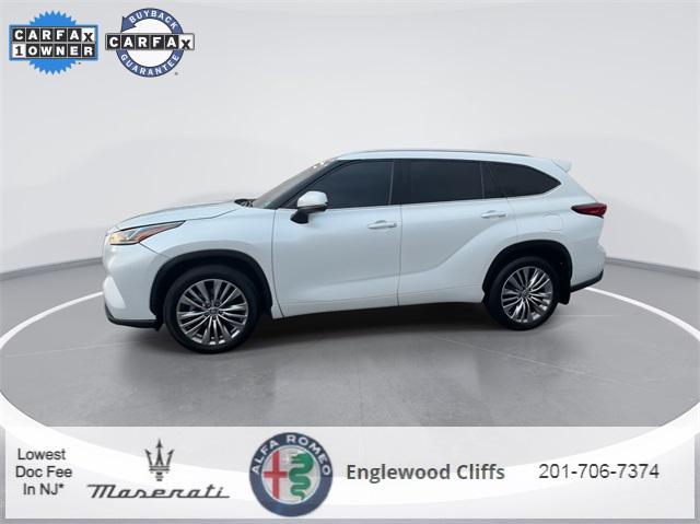 used 2022 Toyota Highlander car, priced at $37,995