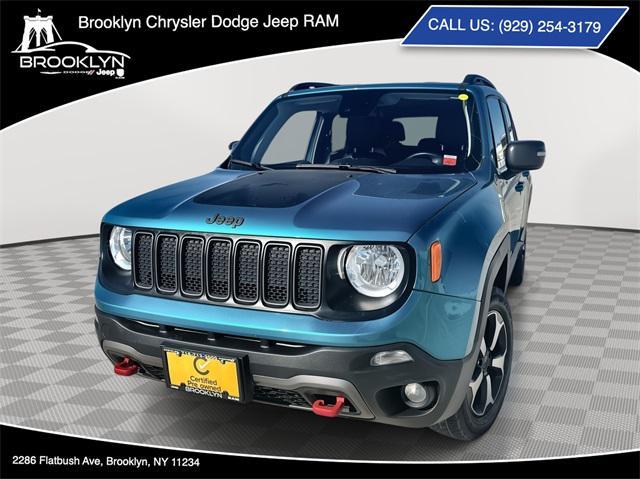 used 2021 Jeep Renegade car, priced at $19,626