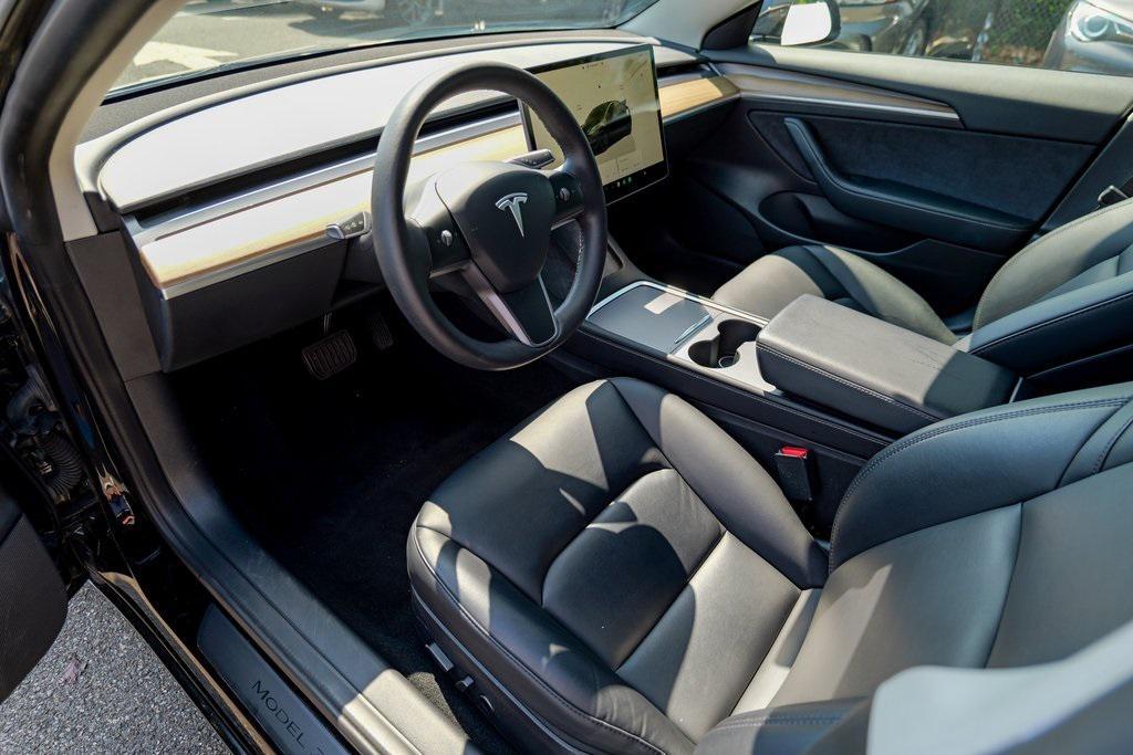 used 2022 Tesla Model 3 car, priced at $23,927