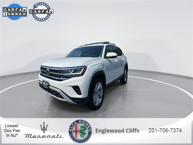 used 2021 Volkswagen Atlas car, priced at $27,406