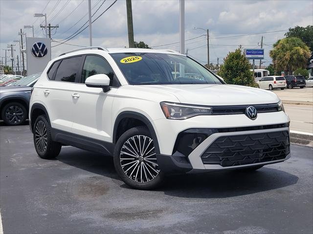 used 2025 Volkswagen Taos car, priced at $28,508