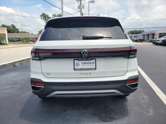 used 2025 Volkswagen Taos car, priced at $28,508