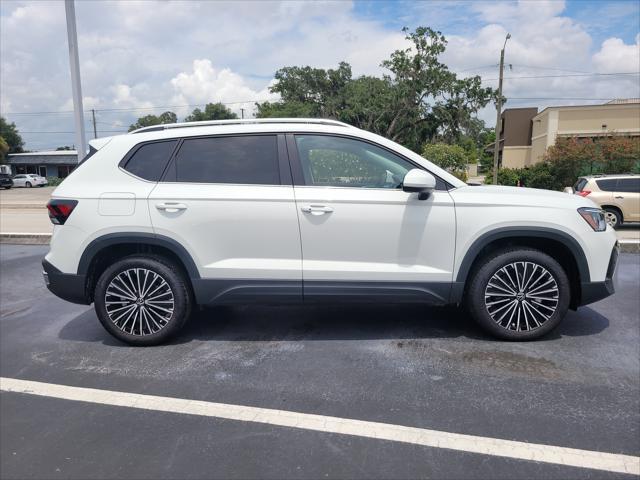 used 2025 Volkswagen Taos car, priced at $28,508