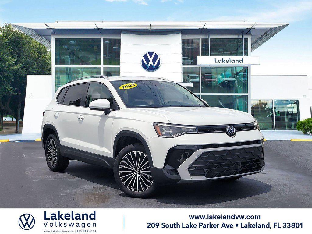 used 2025 Volkswagen Taos car, priced at $28,036