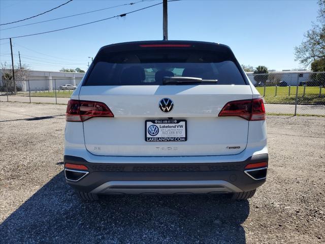 new 2024 Volkswagen Taos car, priced at $32,872