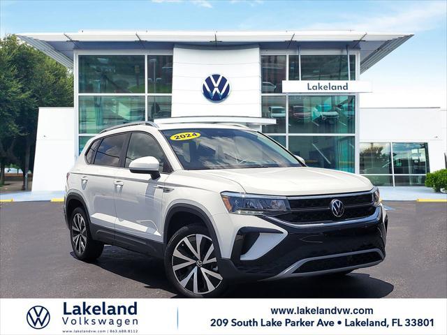 used 2024 Volkswagen Taos car, priced at $25,110