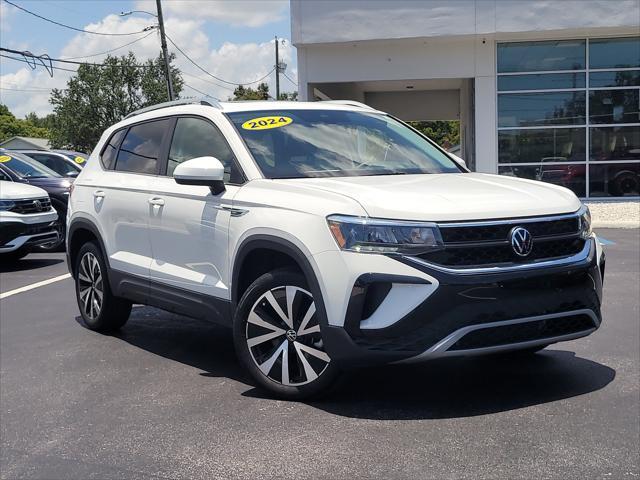 used 2024 Volkswagen Taos car, priced at $25,110