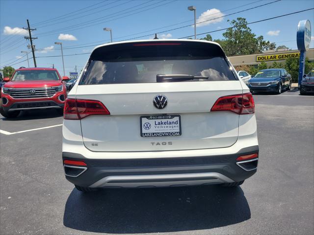 used 2024 Volkswagen Taos car, priced at $25,110