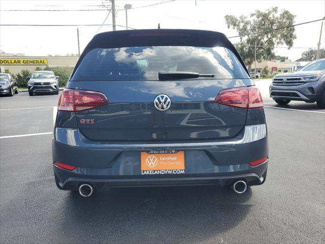 used 2020 Volkswagen Golf GTI car, priced at $22,240