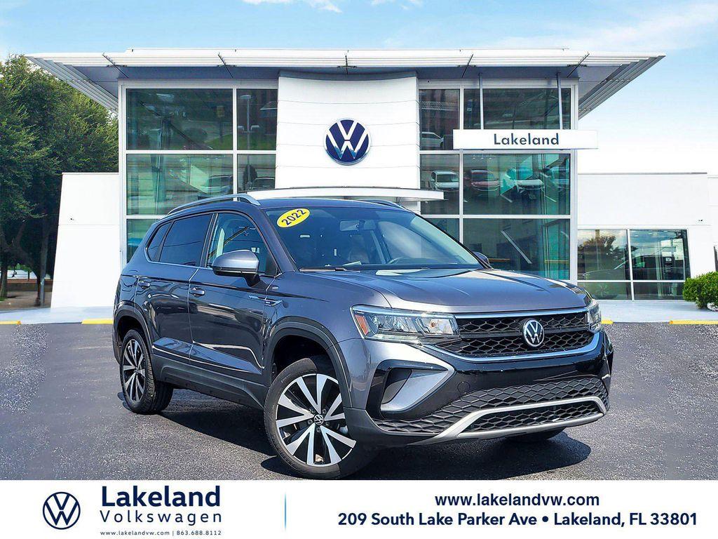 used 2022 Volkswagen Taos car, priced at $17,200
