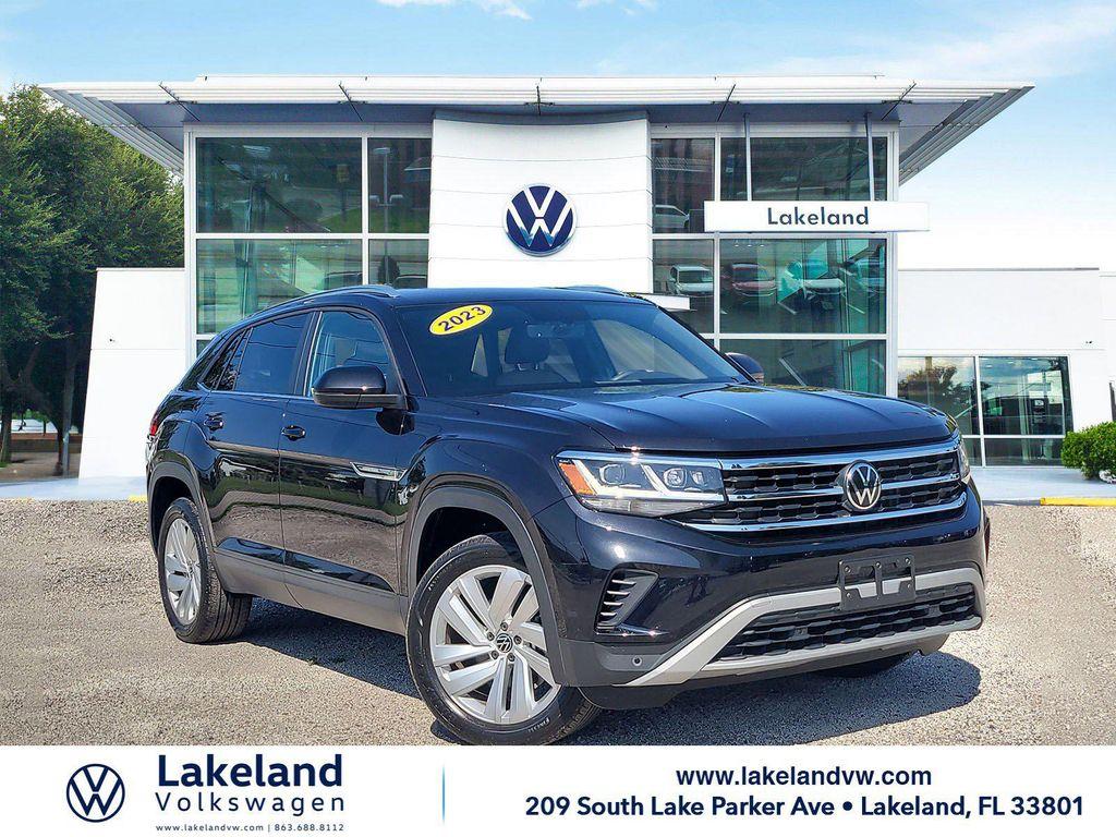 used 2023 Volkswagen Atlas Cross Sport car, priced at $25,987