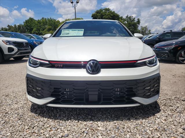 new 2025 Volkswagen Golf GTI car, priced at $33,124