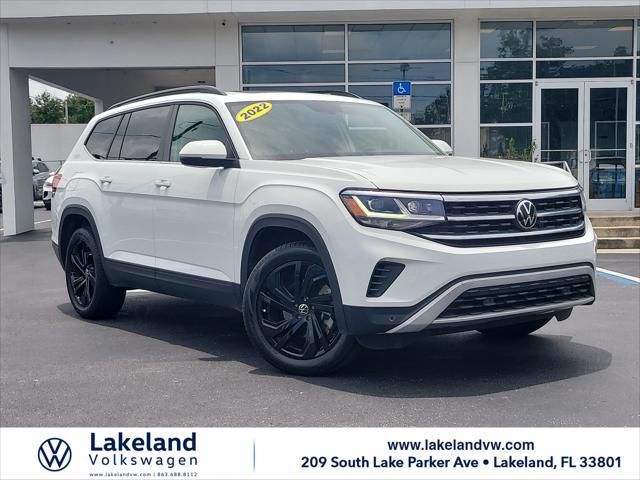 used 2022 Volkswagen Atlas car, priced at $28,213