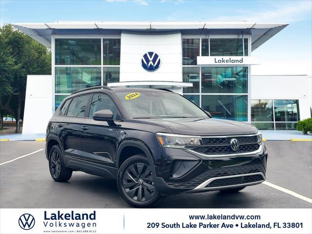 used 2024 Volkswagen Taos car, priced at $22,221