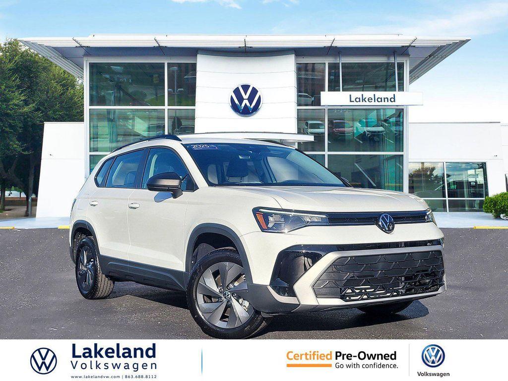 used 2025 Volkswagen Taos car, priced at $23,900