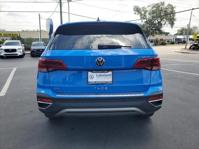 used 2022 Volkswagen Taos car, priced at $18,435