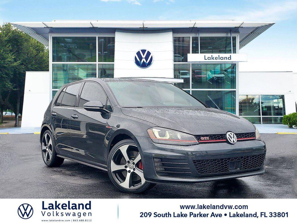 used 2017 Volkswagen Golf GTI car, priced at $17,986
