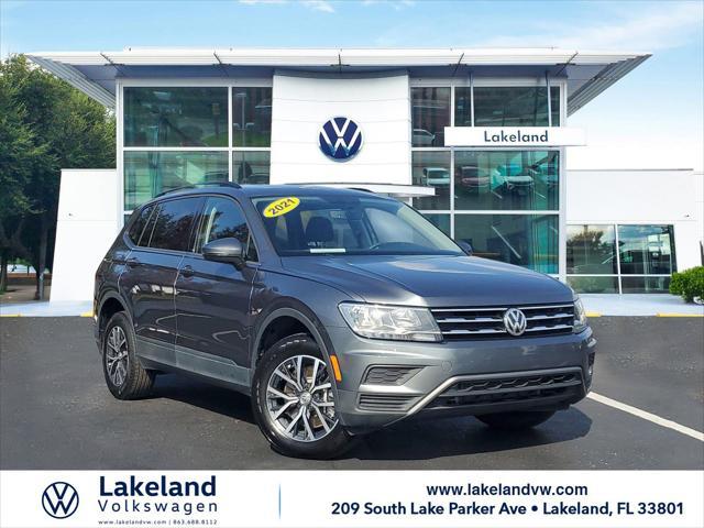 used 2021 Volkswagen Tiguan car, priced at $15,957