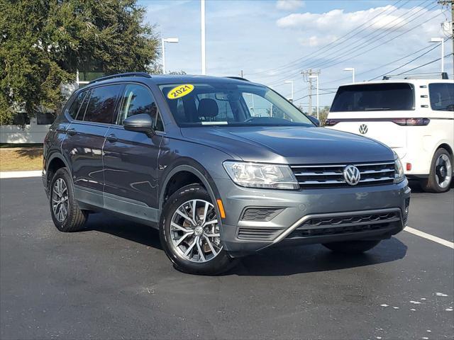 used 2021 Volkswagen Tiguan car, priced at $15,957