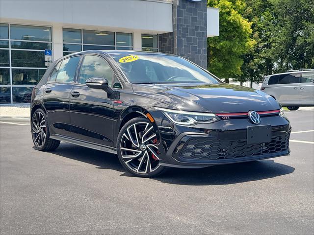 used 2024 Volkswagen Golf GTI car, priced at $35,994