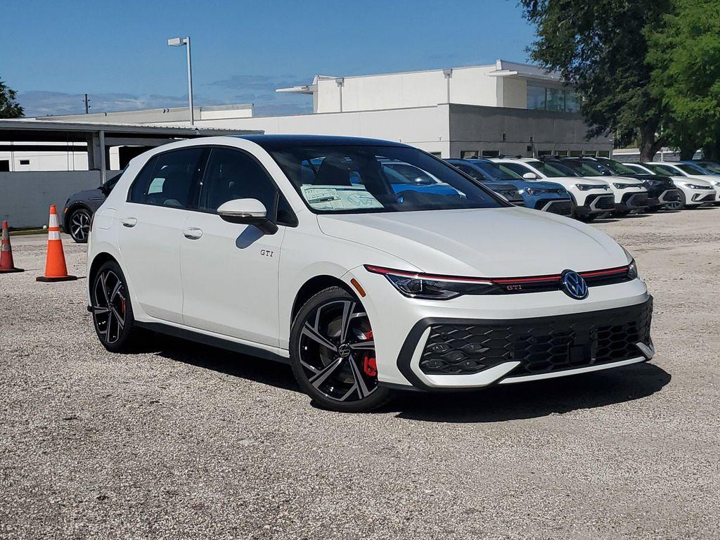 new 2025 Volkswagen Golf GTI car, priced at $39,243