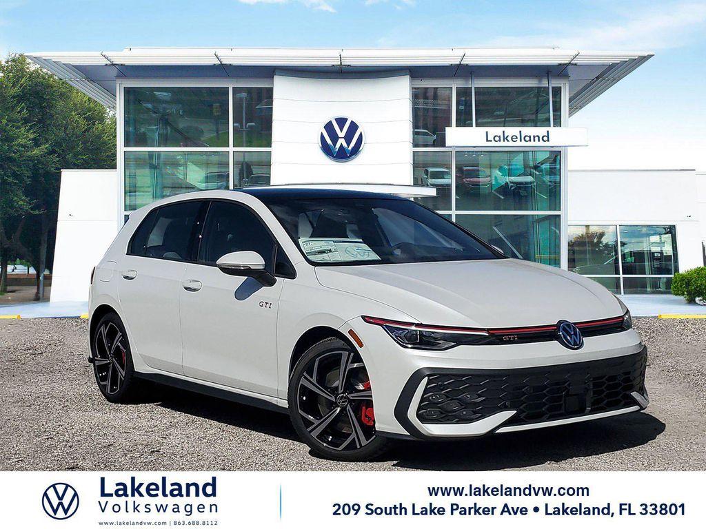new 2025 Volkswagen Golf GTI car, priced at $39,243
