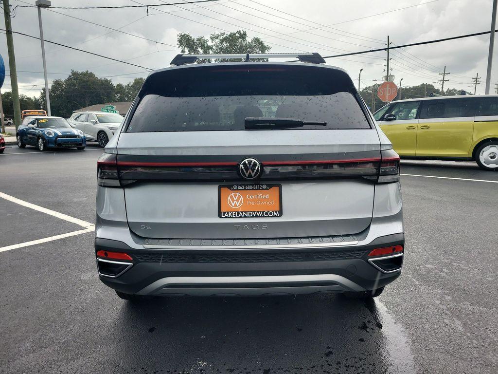 used 2025 Volkswagen Taos car, priced at $27,900