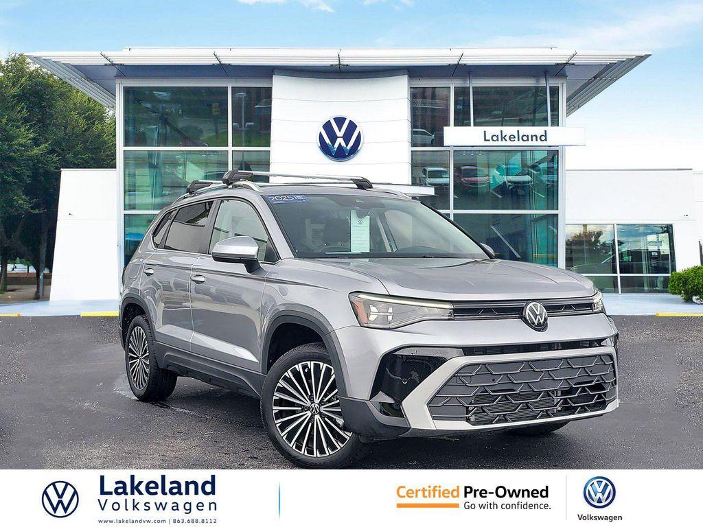 used 2025 Volkswagen Taos car, priced at $27,900