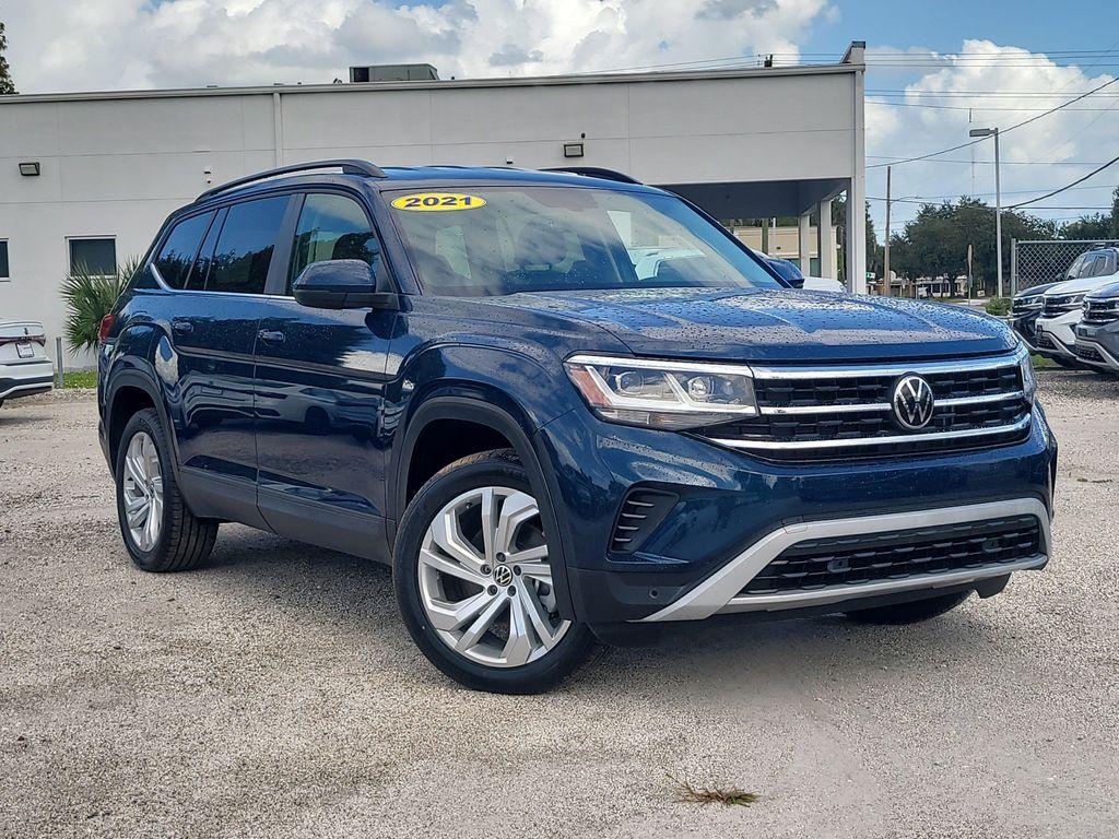 used 2021 Volkswagen Atlas car, priced at $23,833