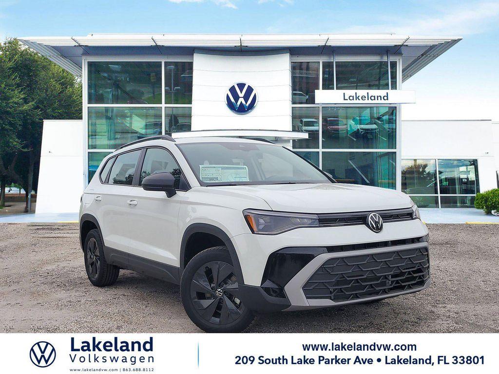 new 2025 Volkswagen Taos car, priced at $24,999