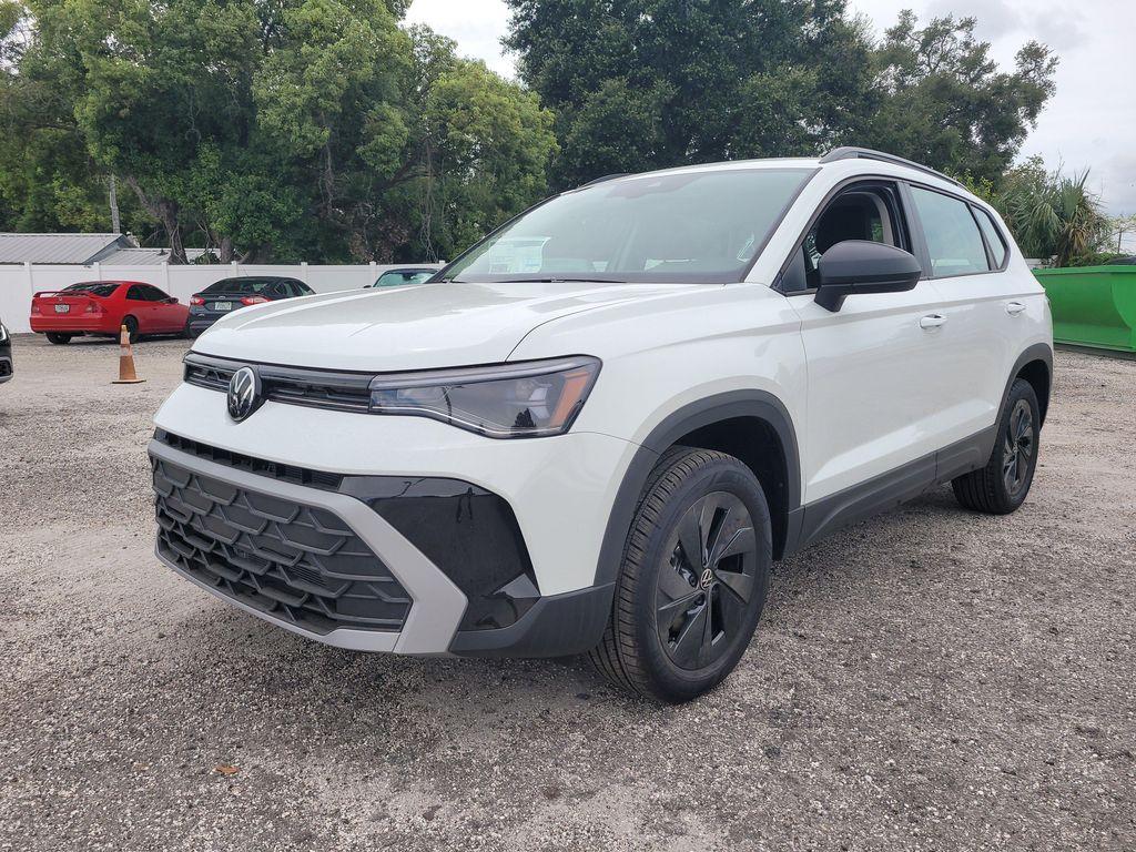 new 2025 Volkswagen Taos car, priced at $24,999